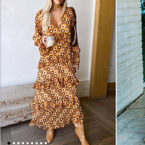 SHOW ME YOUR MUMU-XL FLOWER DRESS - Picture 2 of 7